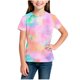 thumbnail image 5 of Camisetas de Cuello de Tripulación de Manga Corta para Mujeres Camiseta Impresa Inspirada en Acuarela para Niños de Edades 8-14, 5 of 5