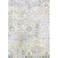 thumbnail image 1 of Couristan 51780747020030T 2 x 3 ft. Calinda Marlowe Rectangle Area Rug - Gold, Silver & Ivory, 1 of 1