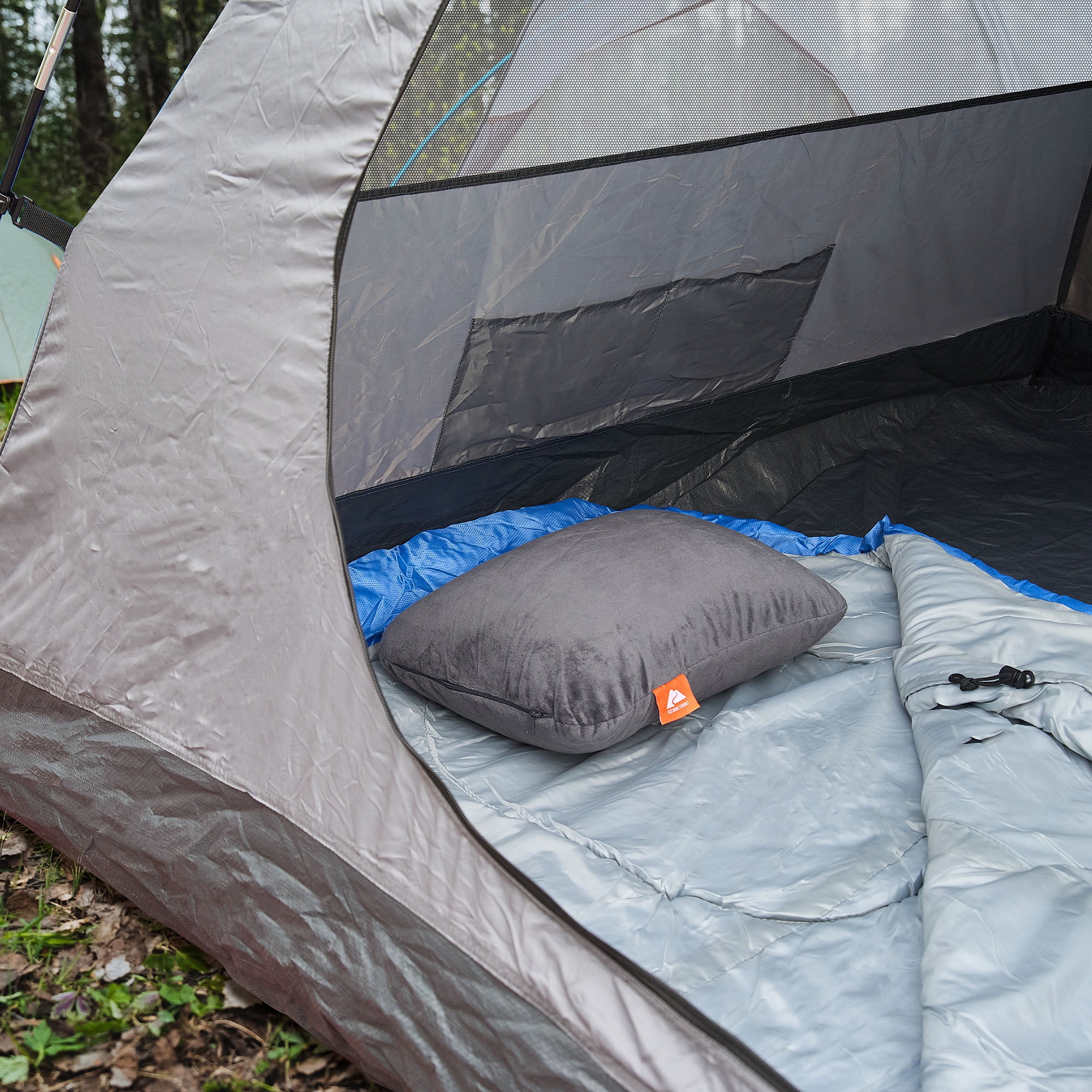 Ozark Trail Dark Grey Memory Foam Camping Pillow for Adults