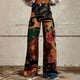 thumbnail image 1 of WILLBEST Jeans Mujer Pantalones Vaqueros de Pierna Ancha para Mujer, de Cintura Alta, Estilo Años 90, Con Estampado Floral, Informales, Cómodos y Elásticos, a La Moda. 1171 XXXXL, 1 of 6