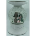 thumbnail image 2 of Bath & Body Works Light Up Water Globe Holiday House Pedestal Snow Globe, 2 of 3
