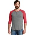 thumbnail image 1 of Alternativo 3/4 Raglan Henley Eco Grey/True Red XS Ropa alternativa 19890, 1 of 1