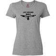 thumbnail image 3 of Inktastic Life Behind Bars Mountain Bike Women's T-Shirt, 3 of 5