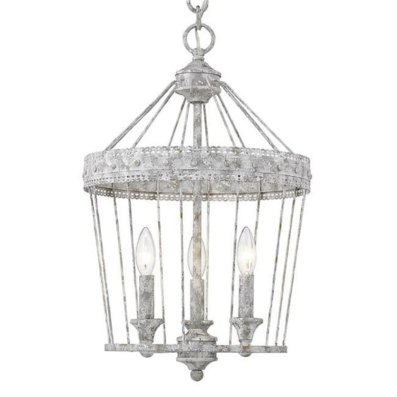 Wry Lighting Ferris 3-light Pendant in Oyster