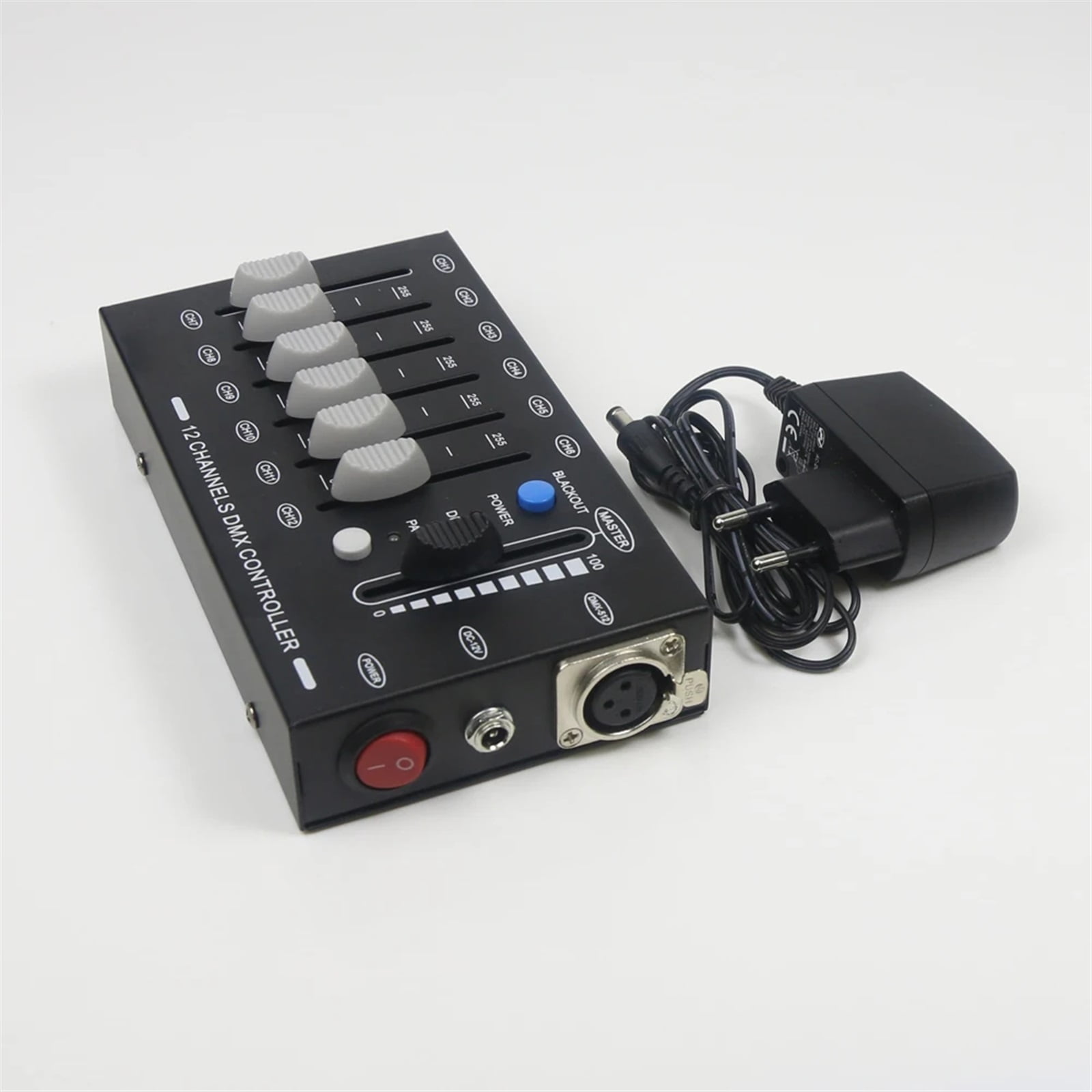 12 channels Controller DJ Controller Mini Console For Stage Light Effect Home Entertainment KTV Party Lights ,Precision Control