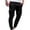 Mens Pants Black, variant on Sinpiling 50% Clearance Off Cargo Pants for Men Big and Tall Plus Size Slim Fit Tapered Drawstring Elastic Waist Trousers Classic Solid Multi Pockets Comfort Joggers Pant M-4X Christmas Gifts