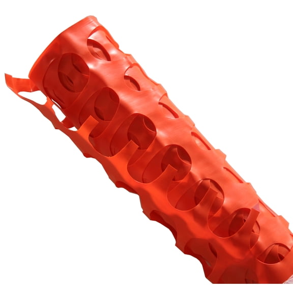 Dry Top 4 ft. H x 100 ft. L Polypropylene Multi-Purpose Safety Fencing Orange