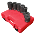 thumbnail image 2 of Sunex 5697M 7-Piece 1" Drive 6-Point Metric Deep Impact Socket Set, 2 of 2