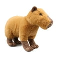 thumbnail image 1 of Grande Capybara Peluche Réaliste 11" Capybara Peluche Animal Réaliste Rongeur Capybara Weigted Jouets Simulation Doux Ramper Capybara Peluche Jouets Unique Peluche Jouets Poupées Modèle pour Enfants, 1 of 12