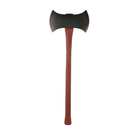 Double Sided Barbarian Axe Weapon Costume Accessory