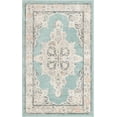 thumbnail image 5 of Unique Loom Parker Collection Area Rug - Merakli (3' 3" x 5' 3" Rectangle Aqua/Beige), 5 of 6