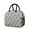 Black, variant on Lunch Bag Lunch Box for Women Reusable Insulated Lunch Bags,Water-Resistant Concept Pink and Ultraviolet Pineapple Cooler Lunch Tote Bag, Large Capacity for Work Travel Picnic