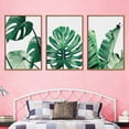 thumbnail image 4 of 3PCS Wall Painting Set Leaves Hanging Wall Pictures Home Wall Decorations, 4 of 9