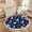 Color 4, variant on Washable Non Slip 3ft Round Rug, Cute Science Themed Microscope Books Magnifying Glass Beakers Circle Area Rugs with Tassels Carpet for Nursery Bedroom Living Room Playroom Tent Rug