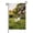 A, variant on XaaKee Yard Flag, Blossom Wing Strut Countryside Garden Flag, Double-Sided High-Quality White Linen Garden Flags, Spring Summer Outside Decoration, 12x18Inch