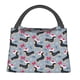 thumbnail image 1 of Easygdp Christmas Hat Dachshund Bolsa de Almuerzo Insulada Reutilizable, Bolsa de Mano y Bandolera para Oficina, Trabajo, Viajes, 1 of 6