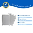 thumbnail image 5 of Mainstays Rectangular Aluminum Baking Sheet Set, 2-Piece, 7x10 Inches, 5 of 9