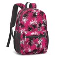 thumbnail image 2 of Camo and Twig Pink Pattern 17" School Backpacks for Teens,Waterproof Oxford Fabric,S-Shape Padded Straps for School,Travel,Hiking,Camping, 2 of 6