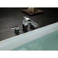 thumbnail image 2 of Delta Ara Black Stainless Matte Black Roman Tub Faucet, 2 of 2
