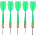 thumbnail image 1 of 5pcs Steel Tip Darts Professional Metal Dart Shafts Beginner Throwing Darts Rods Needle Tips for Kids Ballon Gift Random Color, 1 of 5