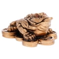 thumbnail image 4 of Masteelf 1pc Feng Shui Chinese Toad Adornment Resin Toad Decor Resin Toad Statue, 4 of 8