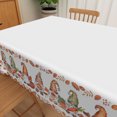 thumbnail image 3 of Tchckioa Thanksgiving Gnome Waterproof Tablecloth for Restaurant,60x84 Inch Rectangle Table Cover Decor, 3 of 6