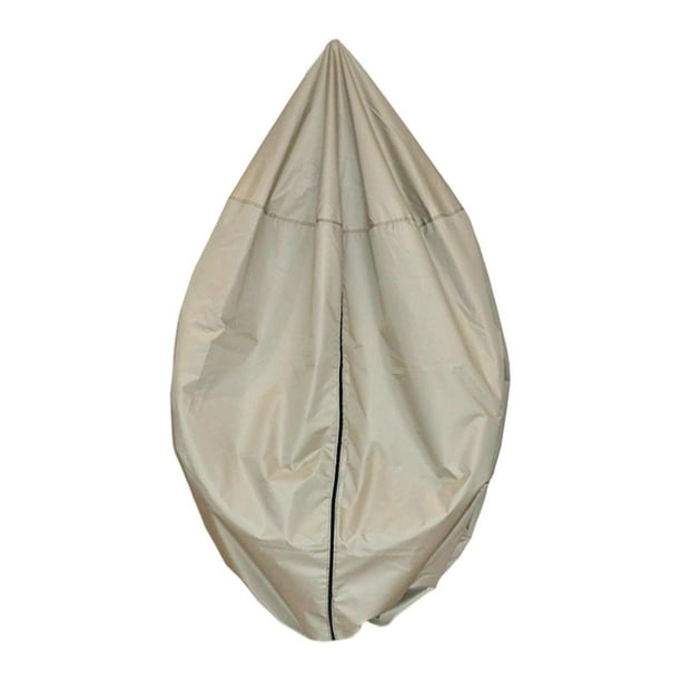Funda protectora para silla colgante tipo huevo, funda protectora para columpio, funda de tela Oxford para jardín Diámetro del oro 121cm