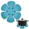 thumbnail image 6 of 12Pcs Pot and Pan Protectors, Felt Pan Protector Pads, Cyan Pot Separators Protectors for Stacking and Protecting Your Cookware, 6 of 12