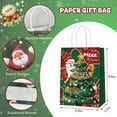 thumbnail image 4 of Christmas Kraft Gift Bags 24 Pcs , 4 Designs Xmas Kraft Paper Bags for Holiday Party Favors Xmas Gift Box Packaging, 4 of 7