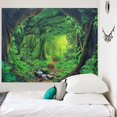 thumbnail image 3 of Forest Pattern Background Cloth Backdrop Cloth Fashionable Wall Tapestry, 3 of 3
