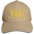 thumbnail image 1 of Taxi Driver Cab Hat Baseball Cap Duck Tongue Cap Fashion Cap, 1 of 4