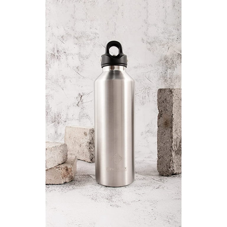 RevoMax Vacuum Insulated Double Wall Water Bottle with Twist-Free