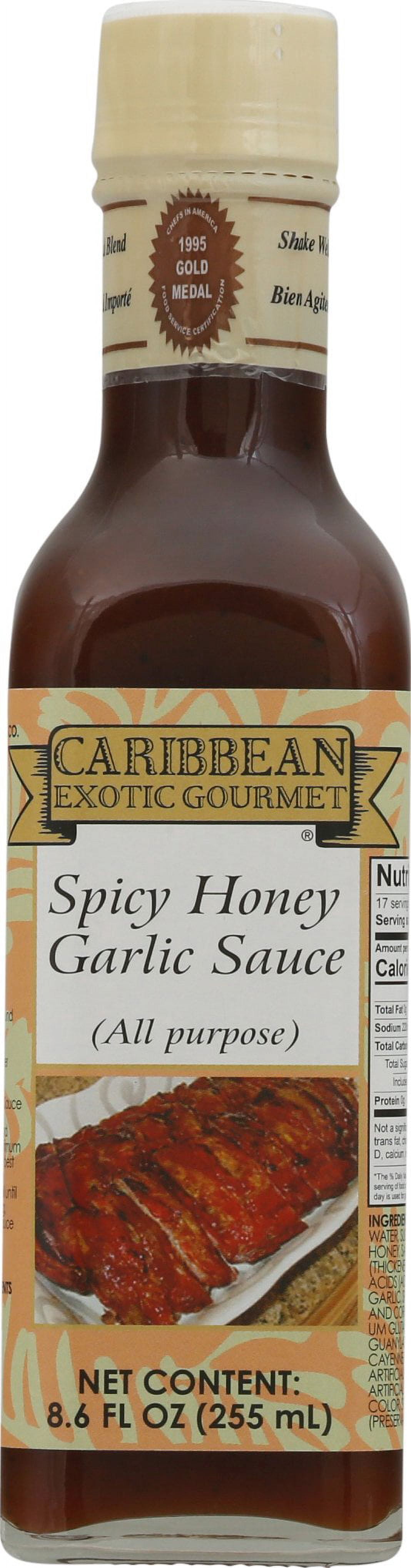 Caribbean Ex Gourmet Spicy Honey Garlic Sauce, 16 oz