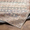 thumbnail image 6 of Hauteloom Kemer Machine Washable Area Rug for Living Room - Vintage Distressed Faded - Bohemian, Boho Bordered Carpet -Pet Friendly- Colorful, Brown, Blue, Green, Yellow, Orange - 8'10" x 12', 6 of 19