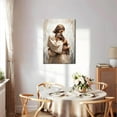 thumbnail image 2 of Jesus Christian Wall Art, Jesus Hugging Girl Canvas Paintings Prints Posters Wall Decor, Jesus Wall Art Christ Religious Decor for Church Office Living Room Inspiration Ready to Hang 12x16 in, 2 of 6
