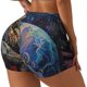 thumbnail image 1 of Balery Rainbow Astronaut Space Landscape Pantalones cortos de entrenamiento estampados para mujer, sin costuras, ajustados, para gimnasio, yoga, correr, deportes, ejercicio activo, fitness.-X-Large, 1 of 8