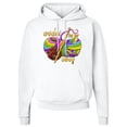 thumbnail image 2 of Inktastic Crochet the Day Away Adult Hoodie Sweatshirt, 2 of 4