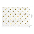 thumbnail image 3 of Vsdgher Gold Rabbit Print Outdoor Decorative Flag 4x6ft, Suitable for outdoor decoration, can be hung indoors, on outdoor lawns, balconies, parties, 3 of 5