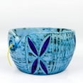 thumbnail image 5 of Wooden Yarn Bowl - (Small (6 x 3 x 6 Inches), Frozen Blue), 5 of 6