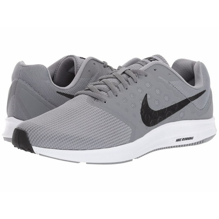 Nike DOWNSHIFTER 7 Black Gray Athletic Running - Walmart.com