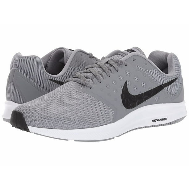 Nike DOWNSHIFTER 7 Black Athletic Running Shoes - Walmart.com