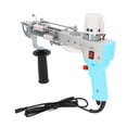 thumbnail image 1 of Tufting Gun Dual Purpose Cyan Rug Making Kit Adjustable Handle Safe for Individuals and Industrial Use Metal Material, 1 of 7