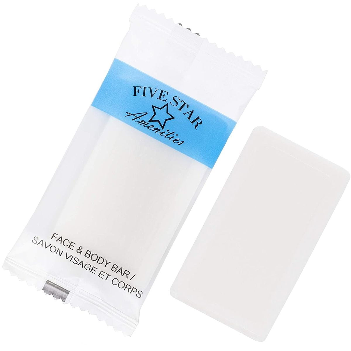 500Pack Bulk Travel Size Individually Wrapped Hotel Bar Soap, 0.5