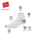 thumbnail image 5 of Hanes Men's X-Temp Active Cool Lightweight Ankle Socks, 12-pack, 5 of 7