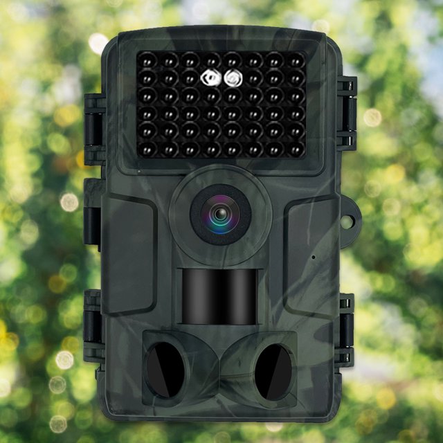 Cámara de detección de animales Cámara de trampa de fotos ligera Suministros para exteriores localizables Sywqhk Para Estrenar