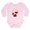 Petal Pink, variant on CafePress - I Rule This Den Body Suit - Long Sleeve Cotton Baby Bodysuit