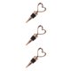 thumbnail image 5 of Naiovety Elegante tapón de vino en forma de corazón Vino tinto Colección de champán Tapón de botella de vino Type1 NO1, 5 of 6