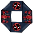 thumbnail image 1 of Buckle-Down Chien Jouet Volant Octogonal Deadpool Ce Gars Pose Logo2 Gris Rouge Noir Blanc, 1 of 7