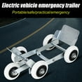 thumbnail image 3 of Tire Skates Motorcycle Tire Dolly with 5 Wheels for Scooter, 3 of 7