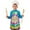 Rainbow Tie Dye, variant on Rainbow Tie Dye Mandala Pattern Kids Aprons for Girls and Boys,Adjustable Neck Strap Toddler Aprons for Kids Cooking Baking